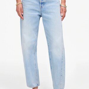 Madewell Pieced Barrel Leg Jeans